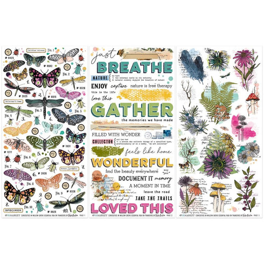 Curiosities in Willow Grove -  Essential Rub On Transfers