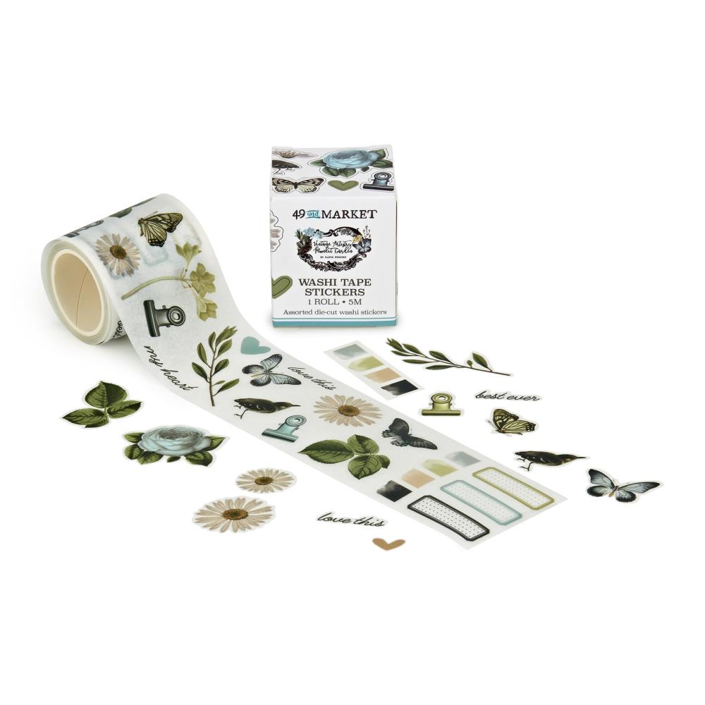 Moonlit Garden Washi Stickers