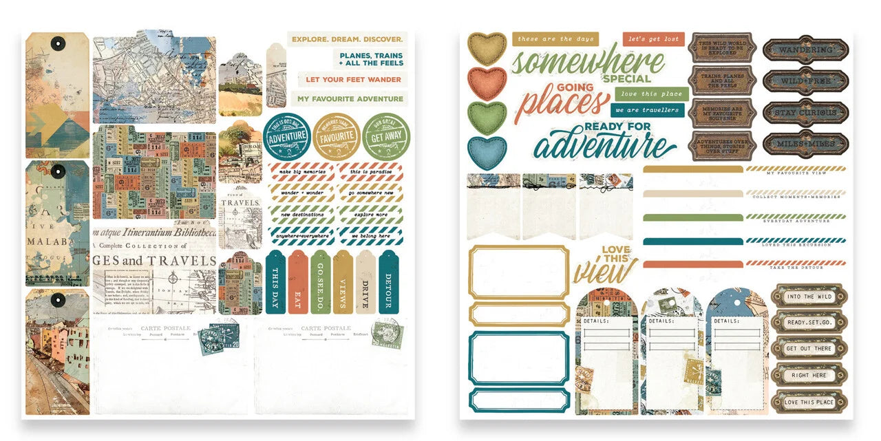 Been There - Ephemera Pack