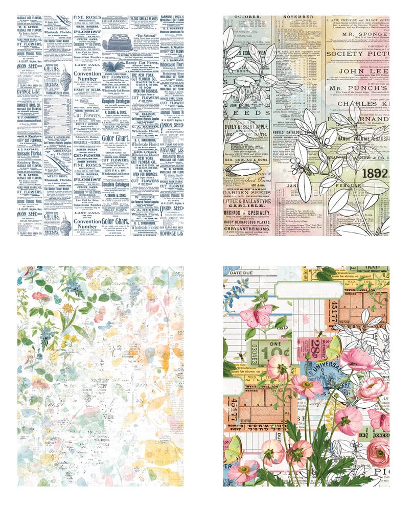 Field Notes - Decoupage Paper
