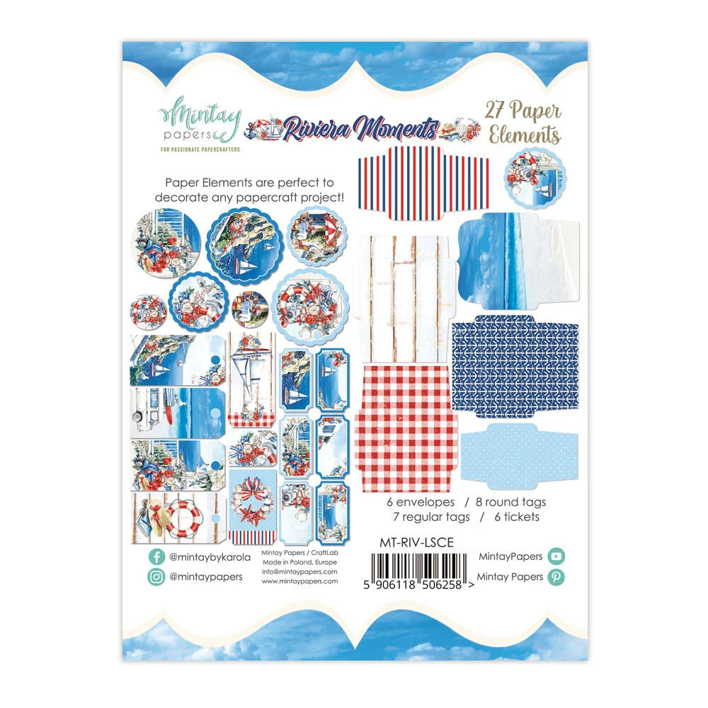 Riviera Moments - Paper Elements