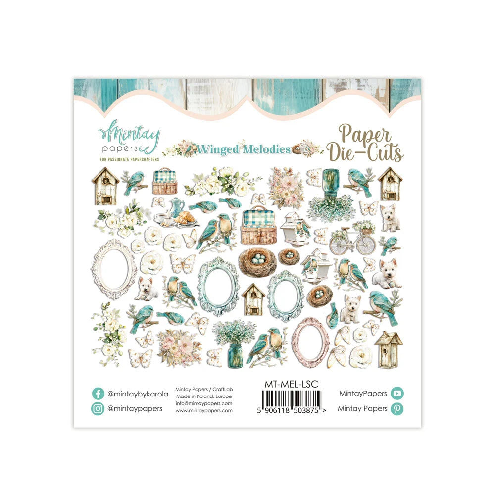 Winged Melodies - Die Cuts