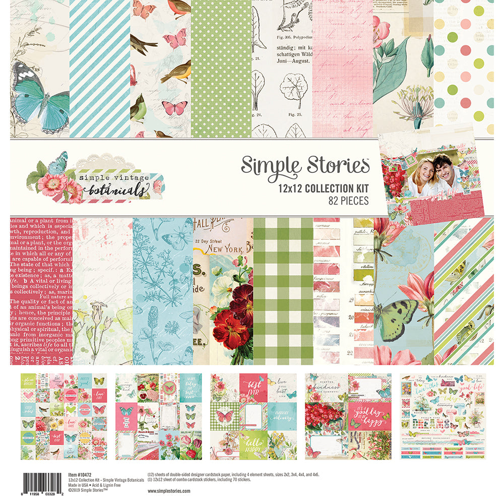 Simple Vintage Botanicals Collection Pack