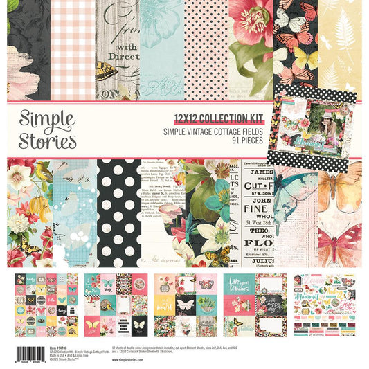 Simple Vintage Cottage Fields Collection Pack