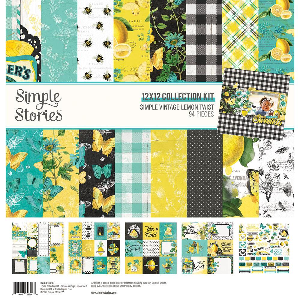 Simple Vintage Lemon Twist Collection Pack