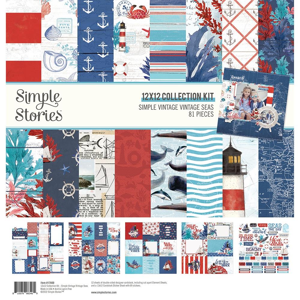 Simple Vintage Vintage Seas Collection Pack
