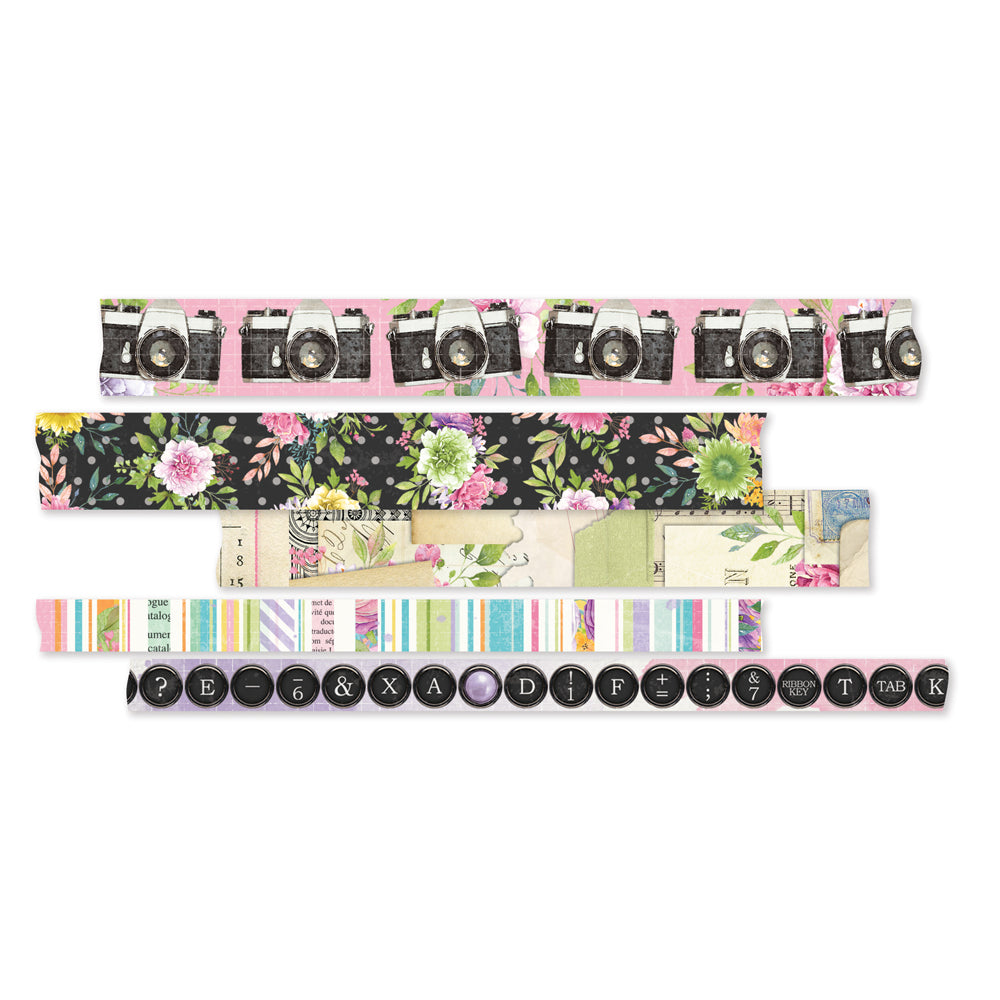 Simple Vintage Life in Bloom Washi Tape