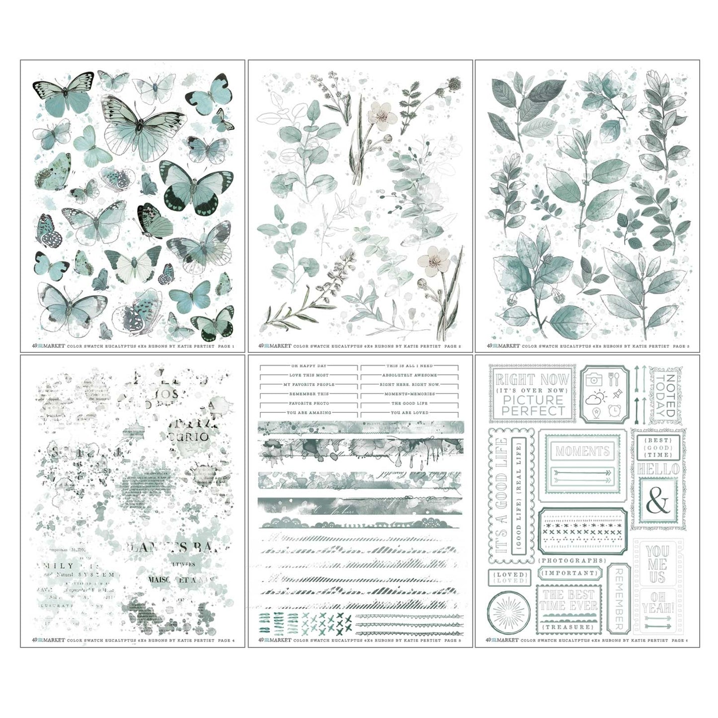 Eucalyptus Rub Ons