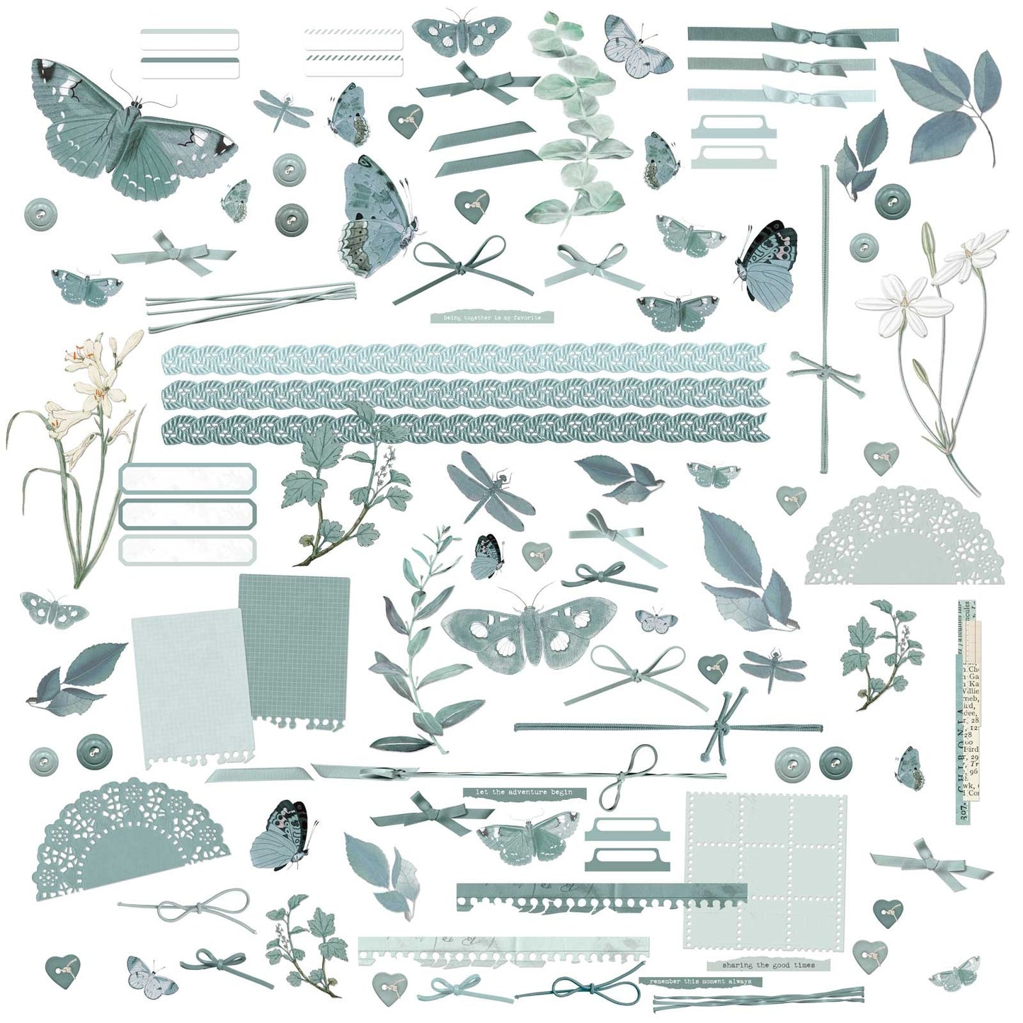 Eucalyptus Laser Cut Elements