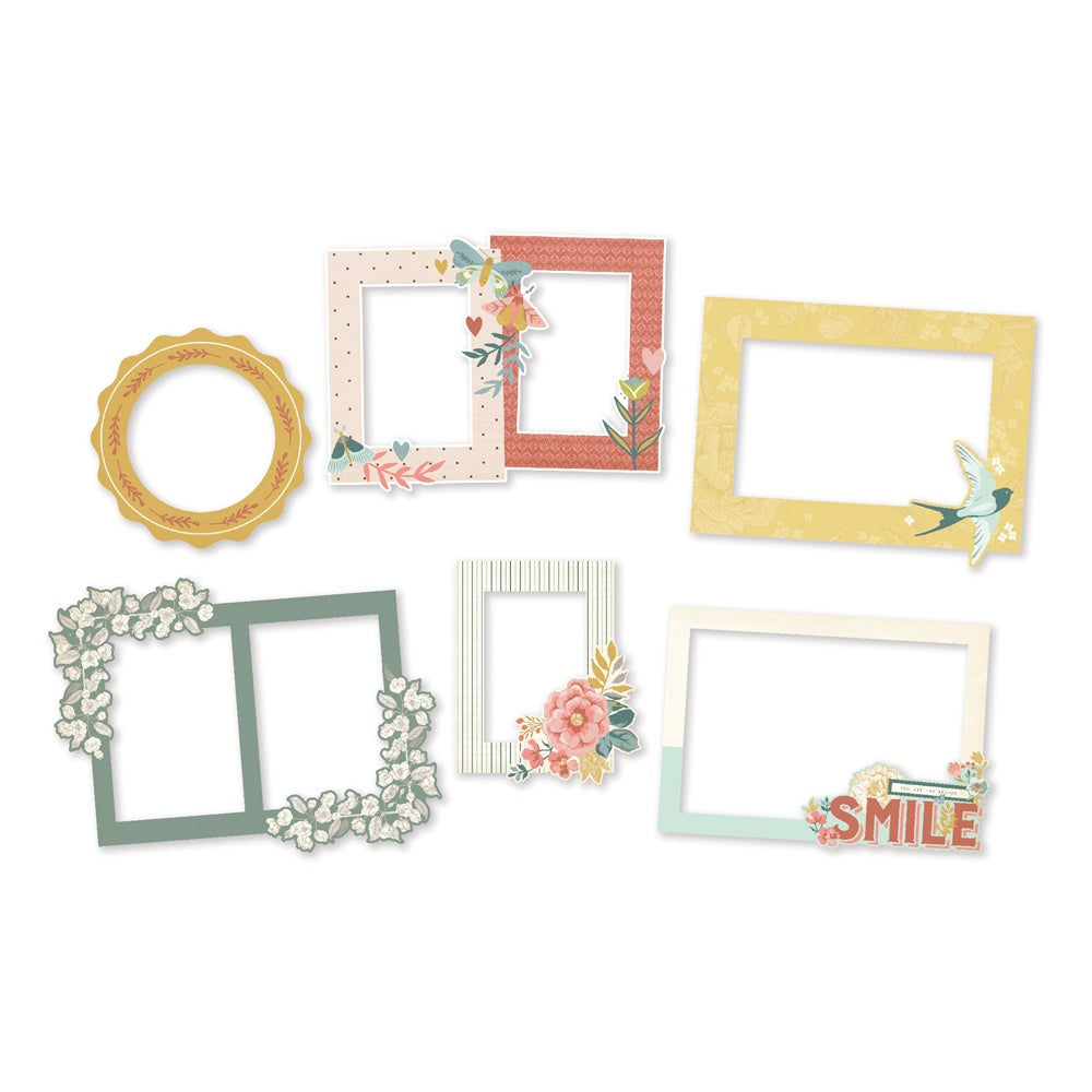 Wildflower Chipboard Frames