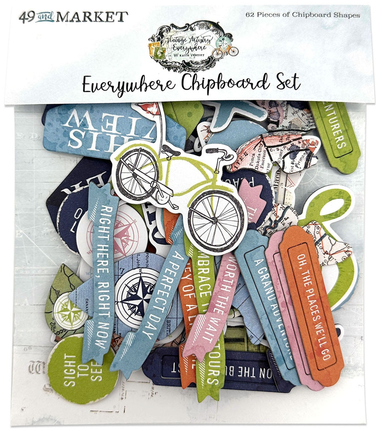 Everywhere - Chipboard