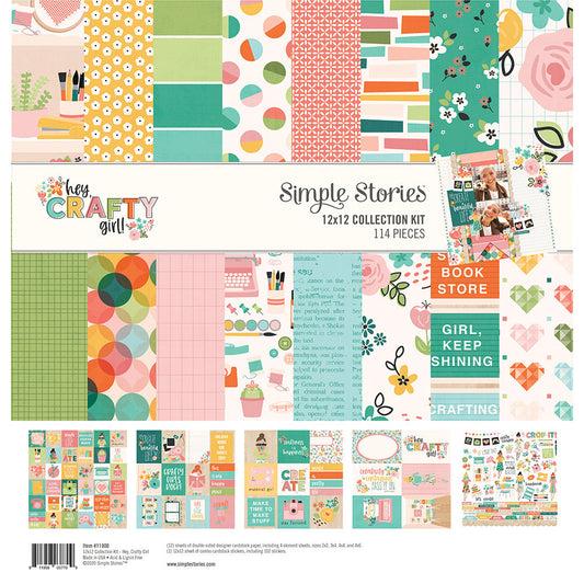 Hey Crafty Girl Collection Pack
