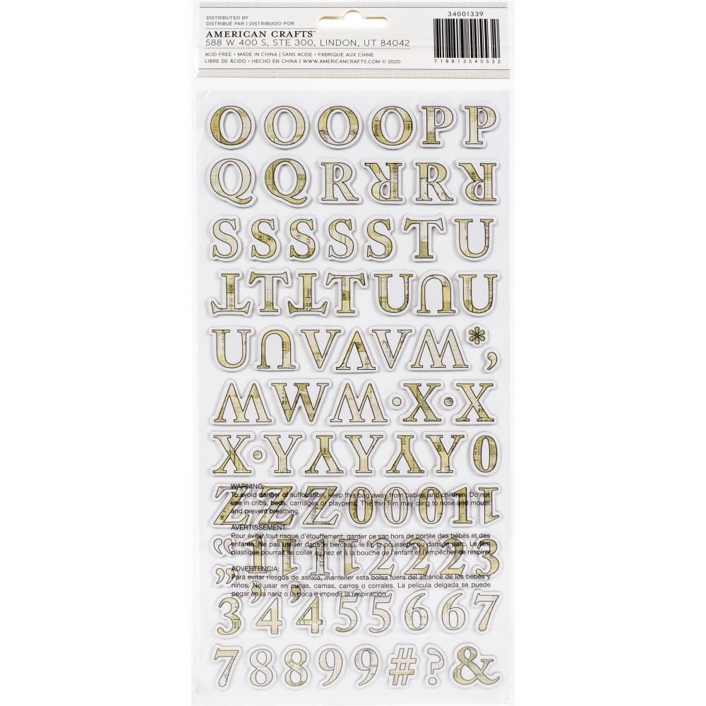 Storyteller Decoupage - Alphabet Thickers