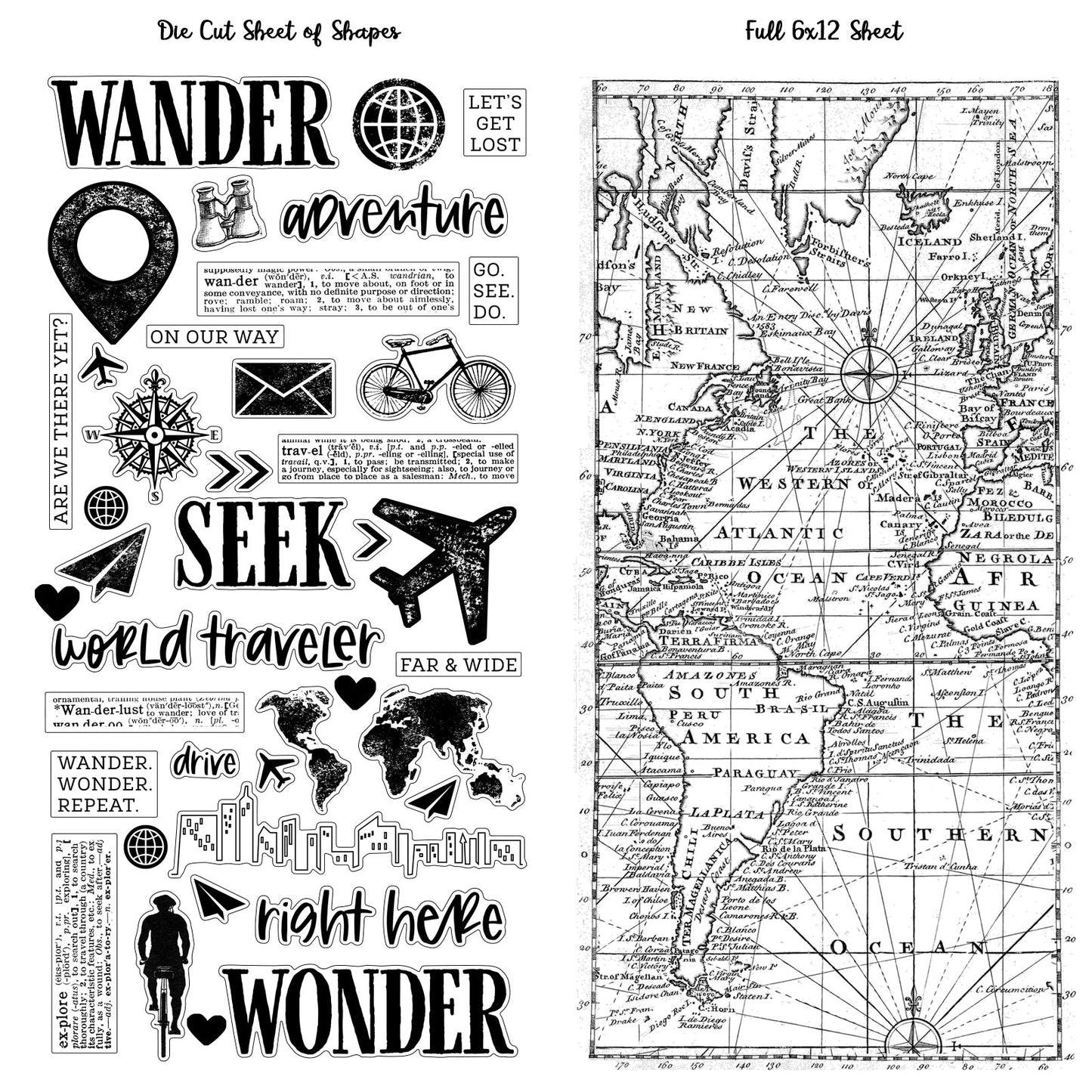 Anywhere - Washi Stickers