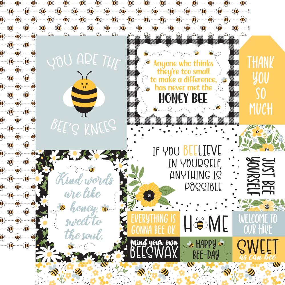 Bee Happy - Multi Journaling Cards