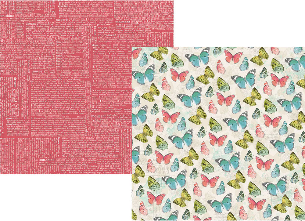 Simple Vintage Botanicals - Hello Happy