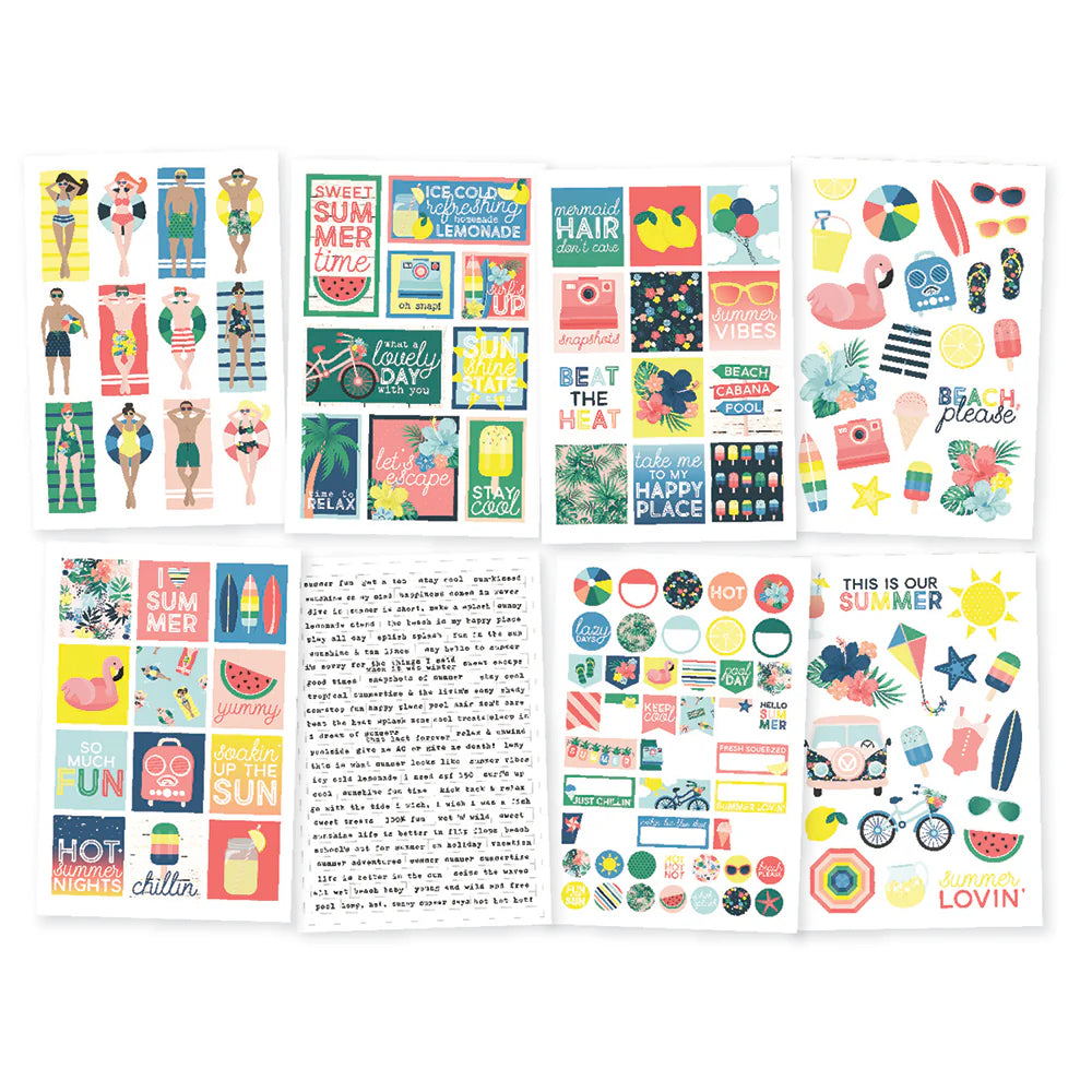 Sunshine & Blue Skies  -  4x6 Stickers