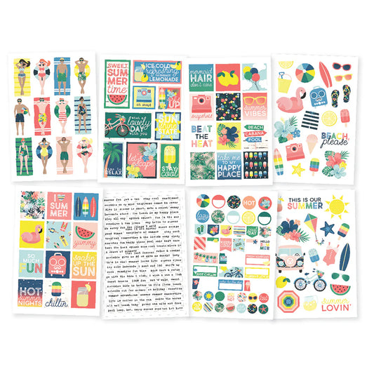 Sunshine & Blue Skies  -  4x6 Stickers