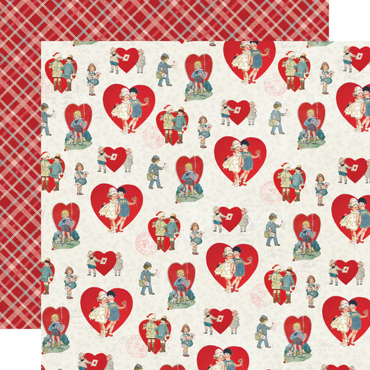 Simple Vintage My Valentine - Sweet on You