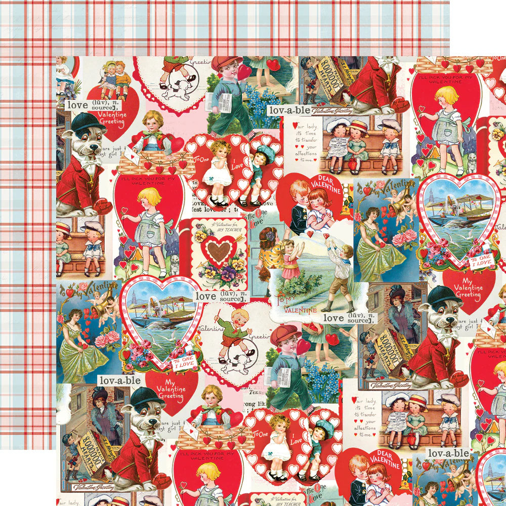 Simple Vintage My Valentine- Love Struck