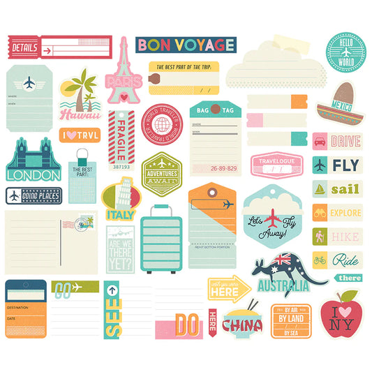 Going Places - Journal Bits & Pieces