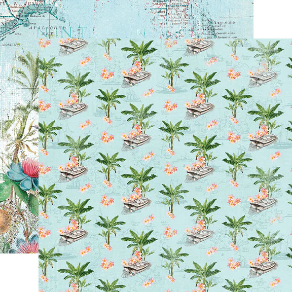 Simple Vintage Coastal - Tropical Life
