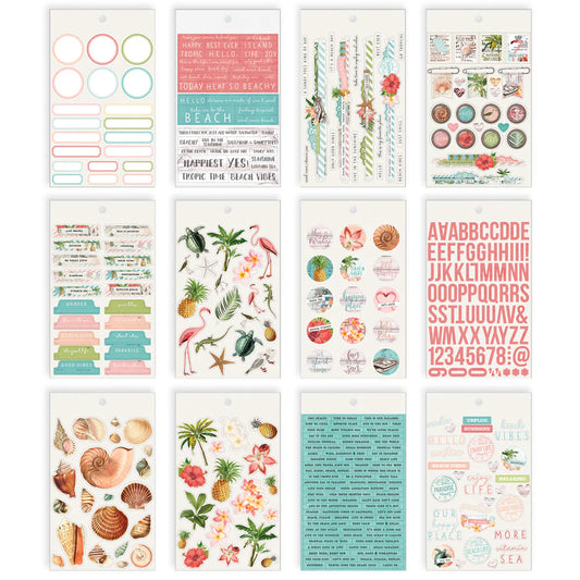 Simple Vintage Coastal - Sticker Book