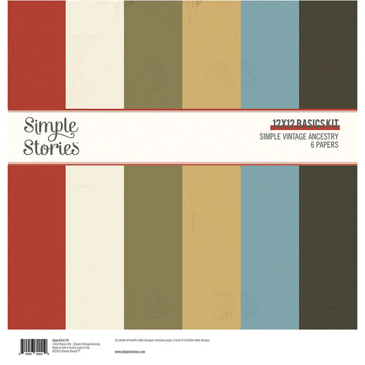Simple Vintage Basic Kit - Ancestry