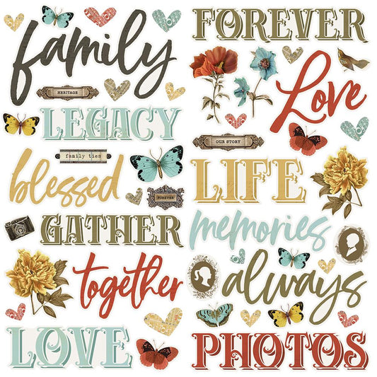 Foam Stickers - Ancestry
