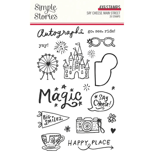 Say Cheese Main Street - 4 x 6 Stamp