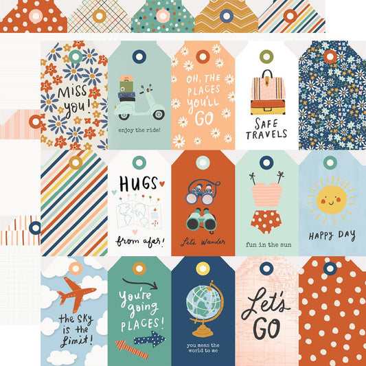 Safe Travels - Travel Tags