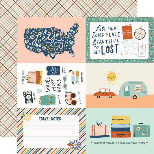 Safe Travels - 4 x 6 Elements