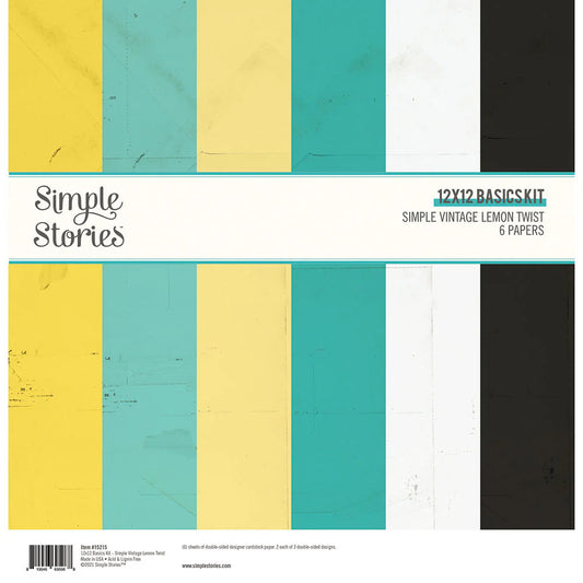 Simple Vintage Basic Kit - Lemon Twist