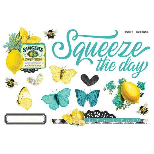 Simple Vintage Lemon Twist - Page Pieces