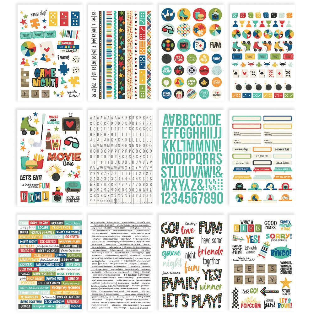 Family Fun -  Sticker Book