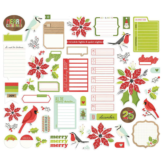 Make It Merry - Journal Bits & Pieces