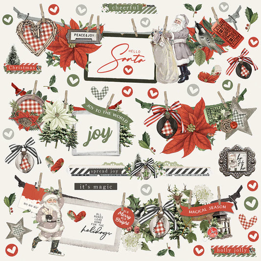 SV Rustic Christmas - Banner Stickers