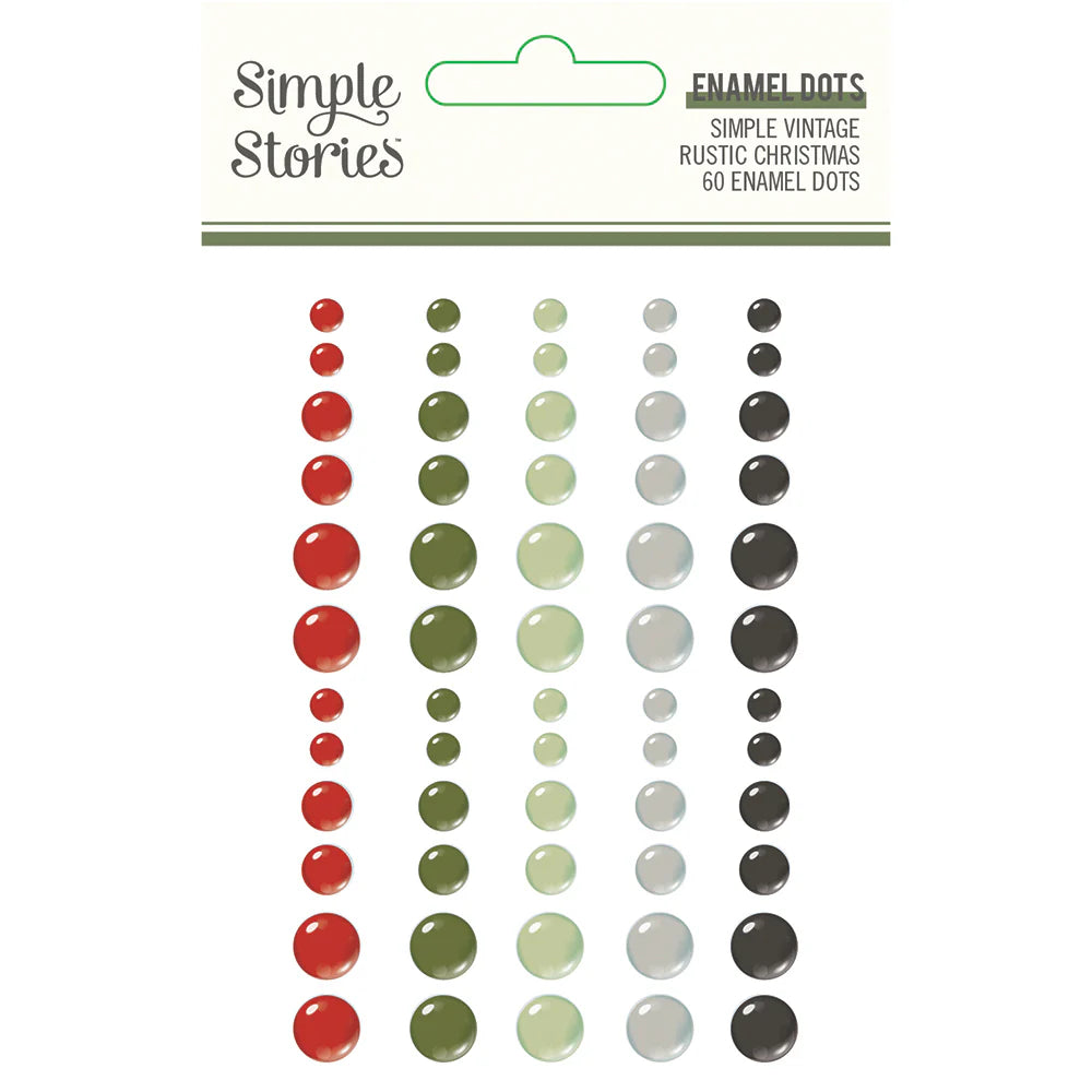 SV Rustic Christmas - Enamel Dots