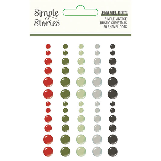 SV Rustic Christmas - Enamel Dots