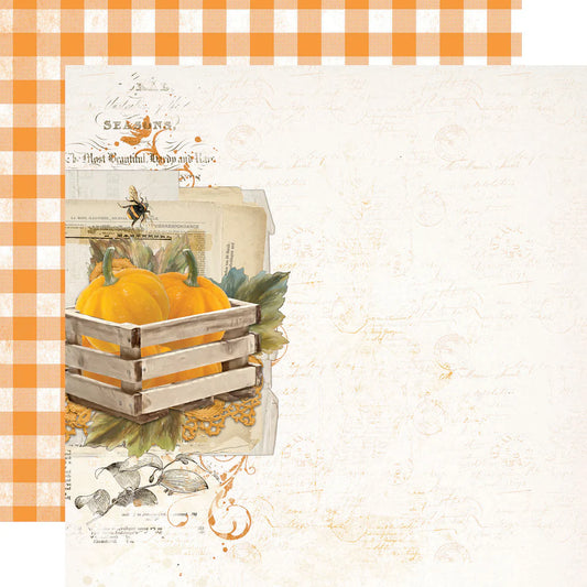 Simple Vintage Country Harvest - Just Thankful