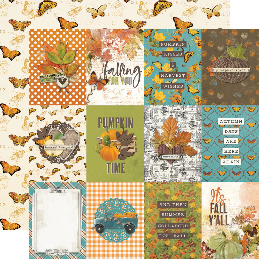 Simple Vintage Country Harvest - 3 x 4 Elements