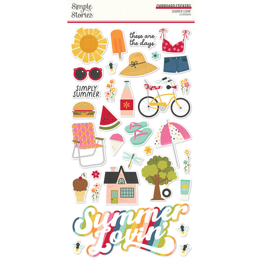 Summer Lovin'  -  Chipboard