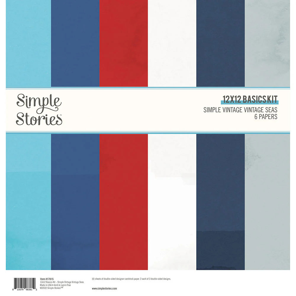 Simple Vintage Basic Kit - Vintage Seas
