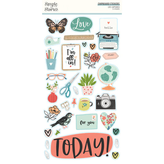 Life Captured -  Chipboard