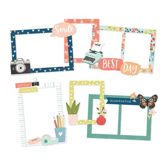 Life Captured -  Chipboard Frames