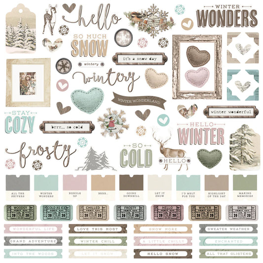 SV Winter Woods - Combo Stickers