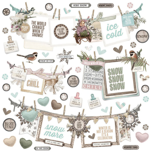 SV Winter Woods - Banner Stickers