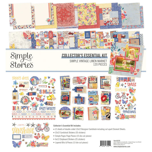 Simple Vintage Linen Market - Collectors Essential Kit