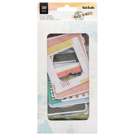 Where to Next - Die Cut Frames