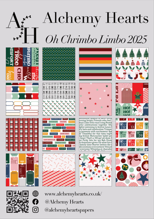 Oh Chrimbo Limbo 2025 A4 collection pack